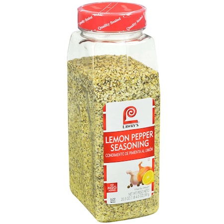 Lawrys Lawry's No MSG Lemon Pepper Seasoning 20.5 oz., PK6 2150080350